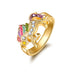 Jewelry WholesaleWholesale Color Rhinestone Alloy Ring Bracelet Necklace Earrings Set MOQ≥2 JDC-RS-ZiB005 Rings 资比 %variant_option1% %variant_option2% %variant_option3%  Factory Price JoyasDeChina Joyas De China