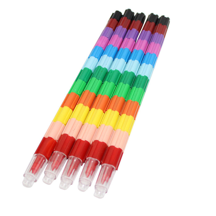 Bloques de construcción de parafina de crayones al por mayor Crayones MOQ≥2 JDC-CY-LIXUE001