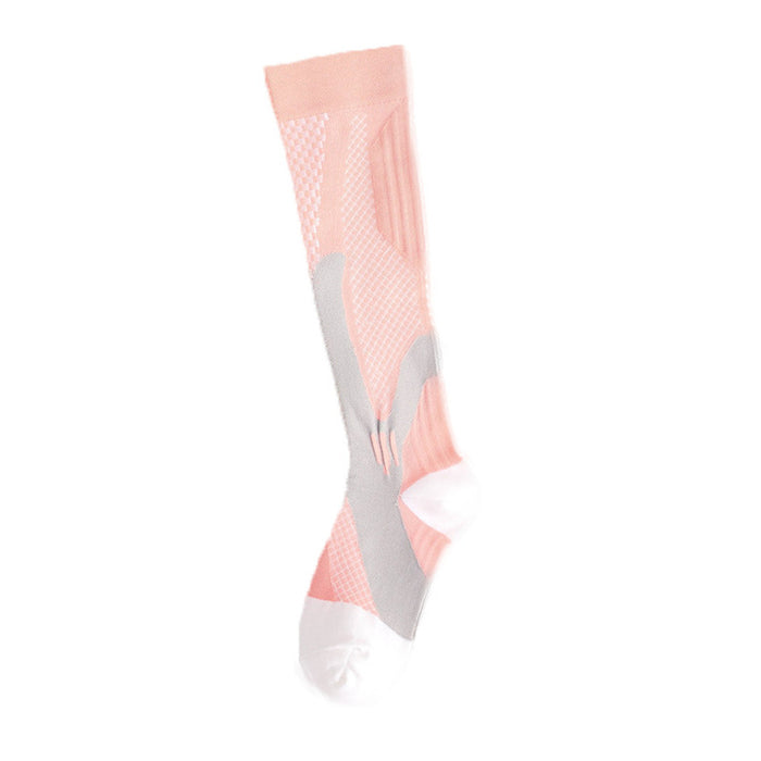 Wholesale Socks Nylon Silk Non-slip Cycling Sports Elastic Socks MOQ≥3 JDC-SK-HuaL006
