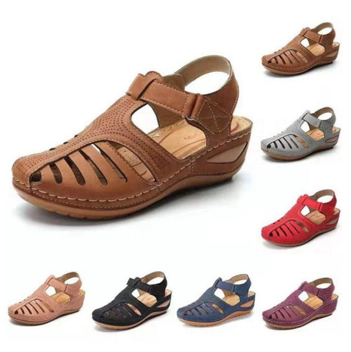 Sandalias de mujeres de verano al por mayor zapatos de cueva JDC-SD-HUOT002