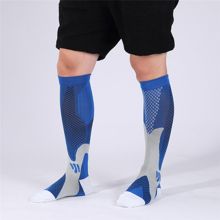 Wholesale Socks Nylon Silk Non-slip Cycling Sports Elastic Socks MOQ≥3 JDC-SK-HuaL006