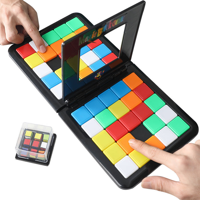 Couleur en gros à double bataille interactive Rubik's Puzzle