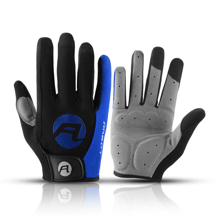 Wholesale Gloves Polyester Fitness Non-Slip Cycling Full Finger Touch Screen JDC-GS-TuG001
