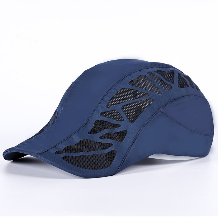 Wholesale quick dry peaked cap mesh breathable sun hat JDC-FH-YRY002