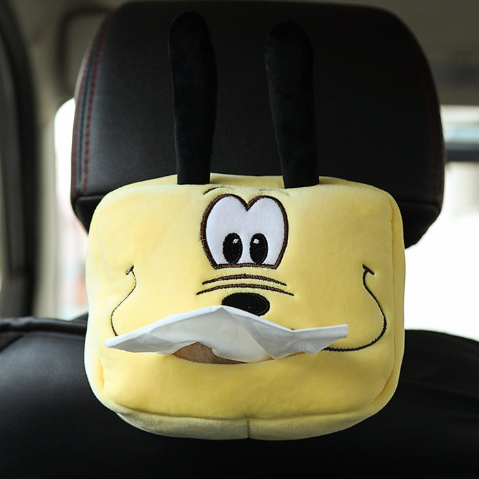 Wholesale Car Accessories Plush Cute Cartoon Car Tissue Box MOQ≥2 (M) JDC-CA-JieKa001