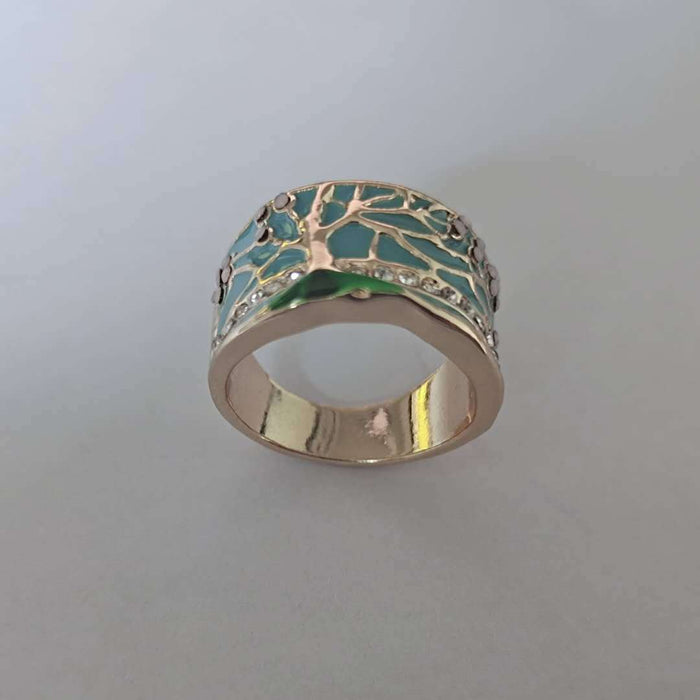 Jewelry WholesaleWholesale drip gum tree flower vintage ring JDC-RS-hengzi003 Rings 恒姿 %variant_option1% %variant_option2% %variant_option3%  Factory Price JoyasDeChina Joyas De China