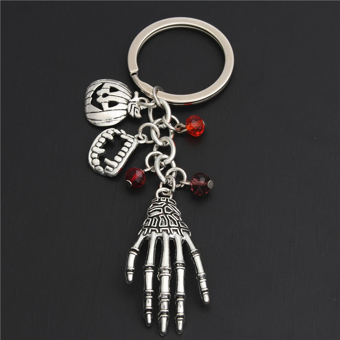 Wholesale Keychains Alloy Horror Dark Halloween DIY MOQ≥3 JDC-KC-HHSJ002