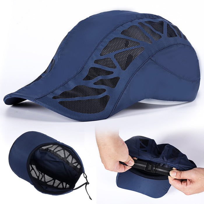 Wholesale quick dry peaked cap mesh breathable sun hat JDC-FH-YRY002