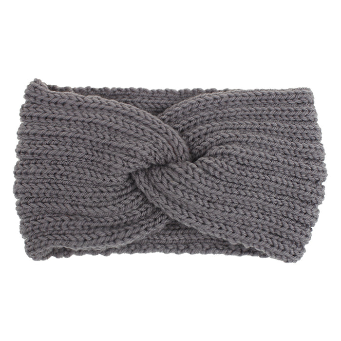 Wholesale Headband Acrylic Wool Thickening Winter Warm Knitting JDC-HD-XMi006