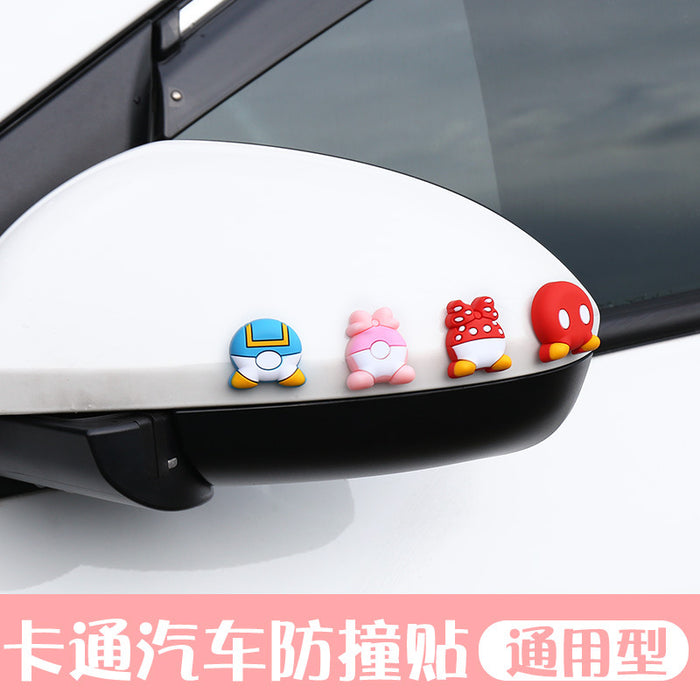 Wholesale Car Accessories PVC Cute Cartoon Anti-collision Anti-scratch MOQ≥2 JDC-CA-HanX003