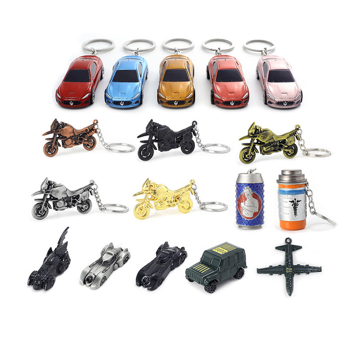 Wholesale Keychains Zinc Alloy Player Unknown's Battlegrounds Toy Car MOQ≥2 JDC-KC-YXinn002