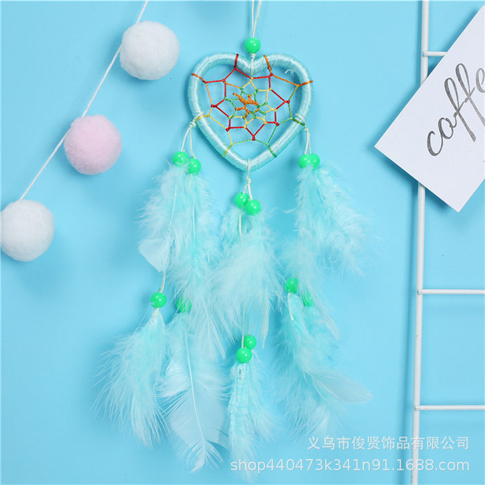Wholesale Dream Catcher Feather Indian Ornament JDC-DC-JYun008
