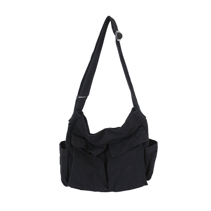 Wholesale Shoulder Bag Canvas Large Capacity Oblique Span JDC-SD-Zhibei008