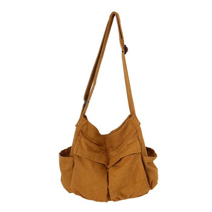 Wholesale Shoulder Bag Canvas Large Capacity Oblique Span JDC-SD-Zhibei008