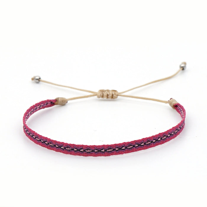 Wholesale Bracelet Cord Boho Hand Braided Strap JDC-BT-QiQi002