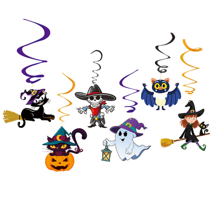 Al por mayor Halloween New Alphabet Party Phating Flags Moq≥2 JDC-OS-HPAI002