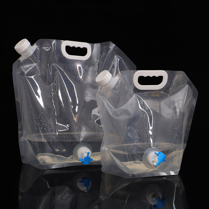 Wholesale Outdoor Portable Water Bag PE Plastic Water Storage Bag MOQ≥2 JDC-WBG-Hourong002
