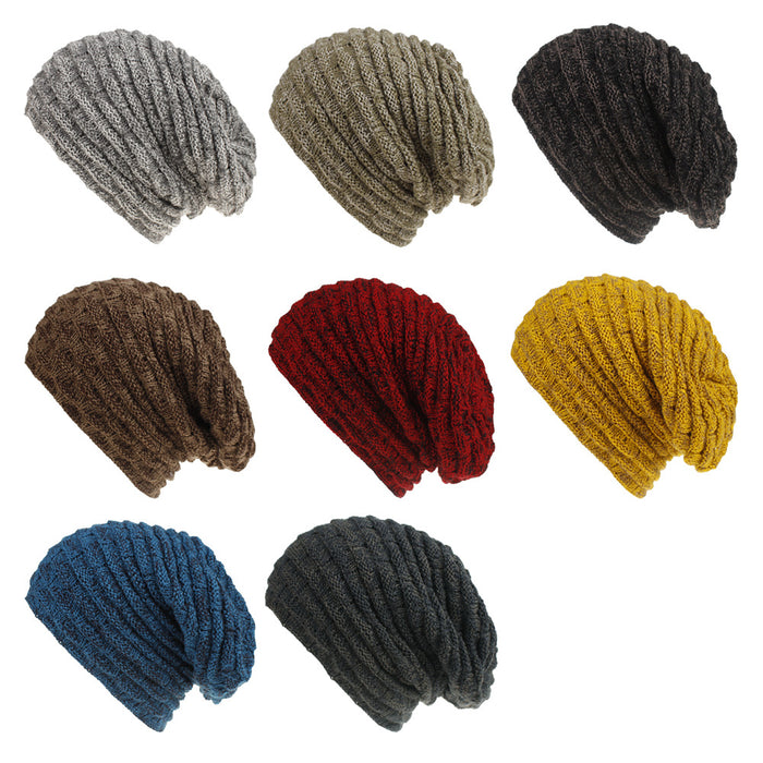 Wholesale Hat Acrylic Fiber Warm Winter Outdoor Pullover Hat MOQ≥2 JDC-FH-XMi016
