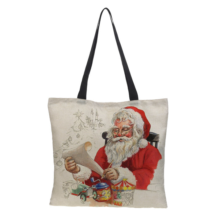 Wholesale printed cotton linen bag gift bag storage gift bag JDC-SD-QTu005