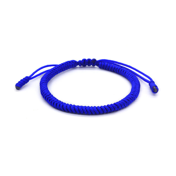 Wholesale Bracelet Tibetan Hand-woven Diamond Knot Five-Colored Lucky Bracelet MOQ≥2 JDC-BT-WengW006