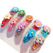 Jewelry WholesaleWholesale Daisy Quicksand Broken Hair Bangs Clip Side Hair Clip 5 packs JDC-HC-CT003 Hair Clips 春天 %variant_option1% %variant_option2% %variant_option3%  Factory Price JoyasDeChina Joyas De China