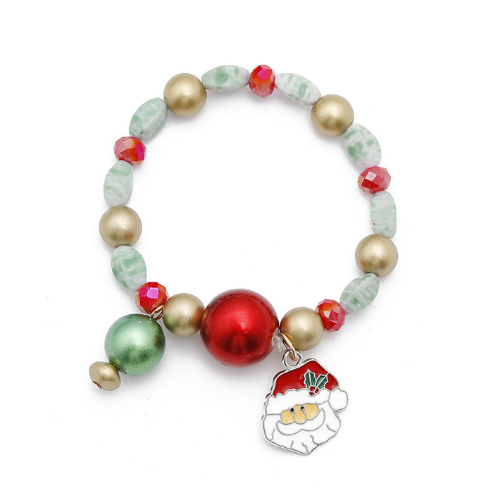Wholesale Bracelet Alloy Christmas Candy Bracelet JDC-BT-Langt001