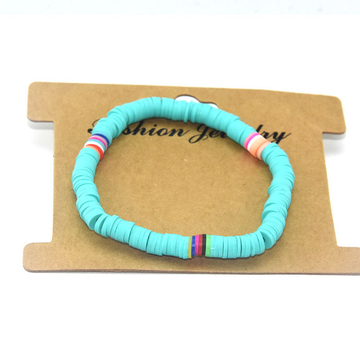 Wholesale Boho Sweet Colorful Clay Bracelet MOQ≥2 JDC-BT-ManS011