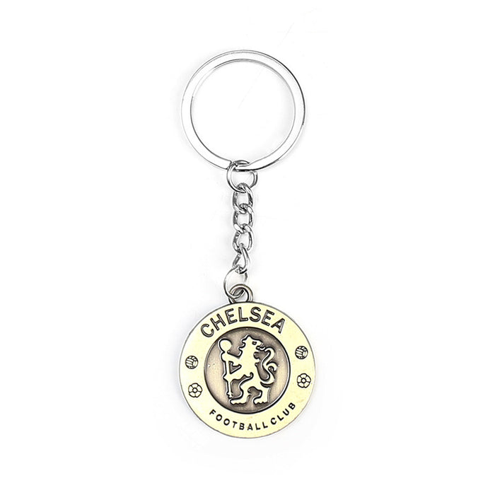 Wholesale football keychain bronze keychain gift pendant MOQ≥10JDC-KC-HLv002