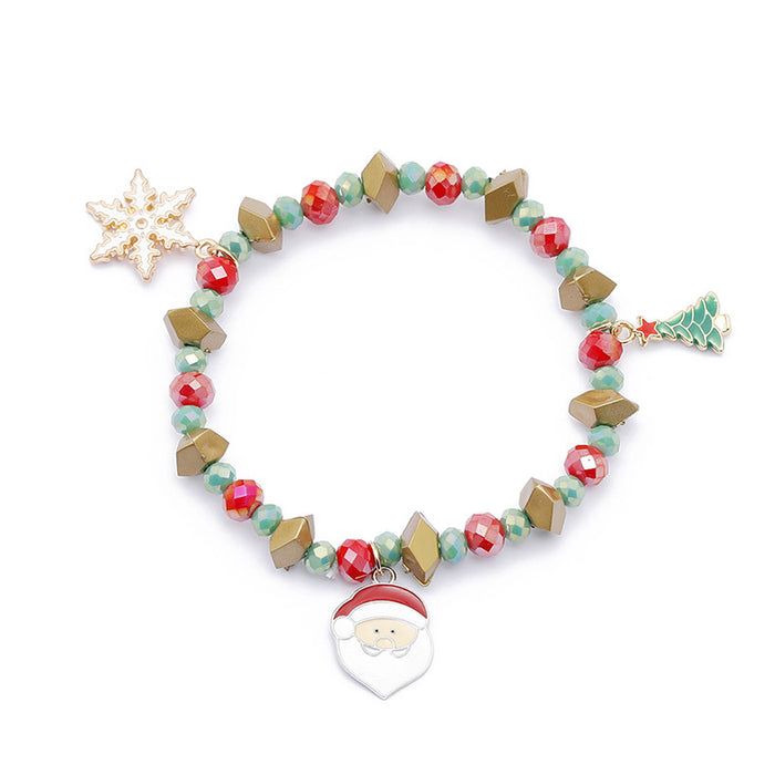 Brazalete de brazalete al por mayor Bracelet de dulces de Navidad JDC-BT-Langt001
