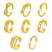 Jewelry WholesaleWholesale Simple Adjustable Copper Foot Ring Set JDC-RS-D100 Rings 晴雯 %variant_option1% %variant_option2% %variant_option3%  Factory Price JoyasDeChina Joyas De China