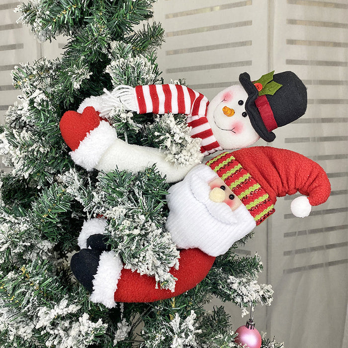 Wholesale Decorative Christmas Curtain Buckle Cute Doll MOQ≥2 JDC-DCN-XinDun003