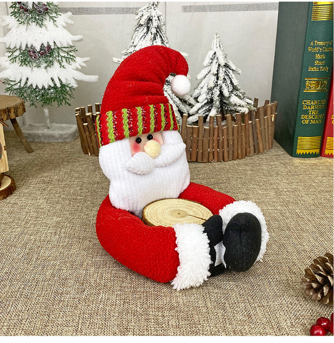 Wholesale Decorative Christmas Curtain Buckle Cute Doll MOQ≥2 JDC-DCN-XinDun003