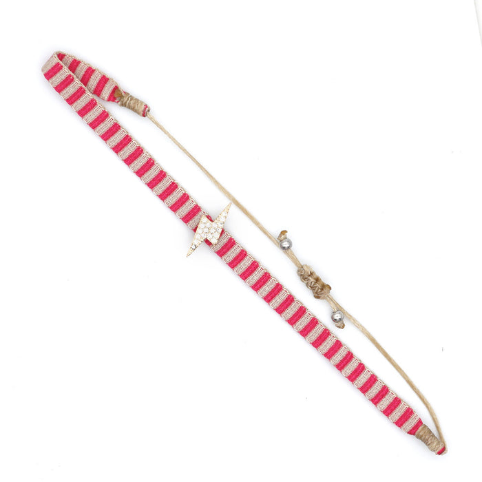 Wholesale Bracelet Cord Boho Band Diamond Bracelet Women JDC-BT-QiQi010
