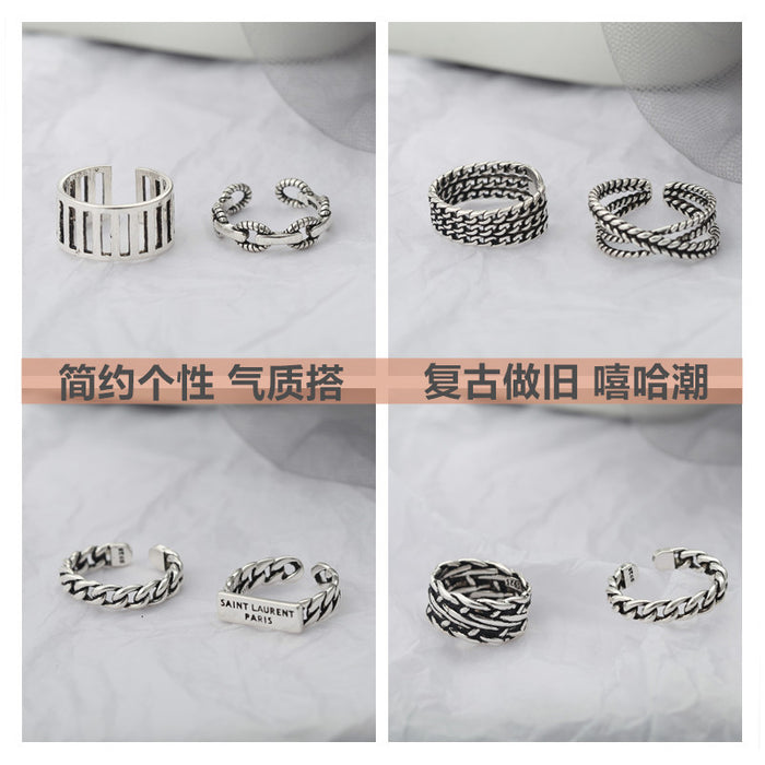 Jewelry WholesaleWholesale 925 Sterling Silver Rings JDC-RS-CanD005 Rings 灿大 %variant_option1% %variant_option2% %variant_option3%  Factory Price JoyasDeChina Joyas De China