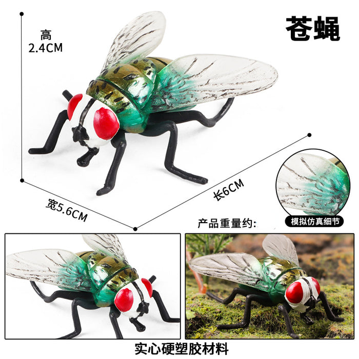 Wholesale Toys Children's Simulation Insect Animal Model Bee Spider Ornament MOQ≥2 JDC-FT-XinYs001