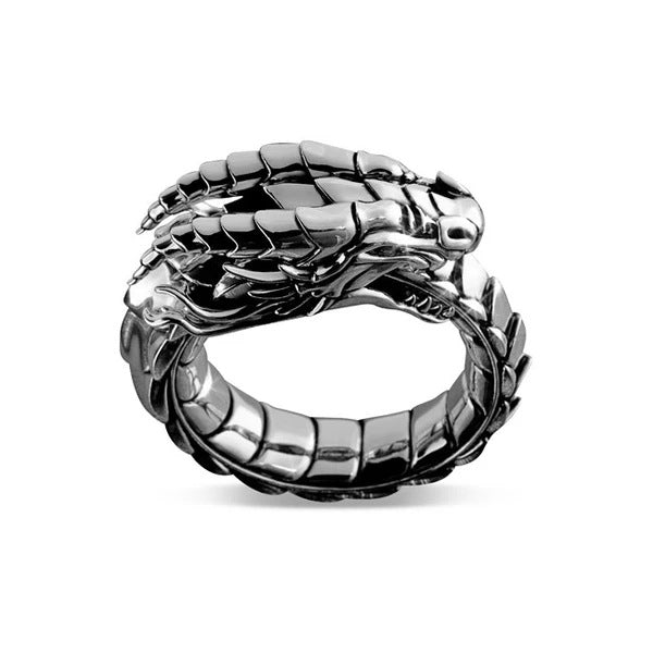 Wholesale mythical dragon ethnic style ring JDC-RS-Sanj022