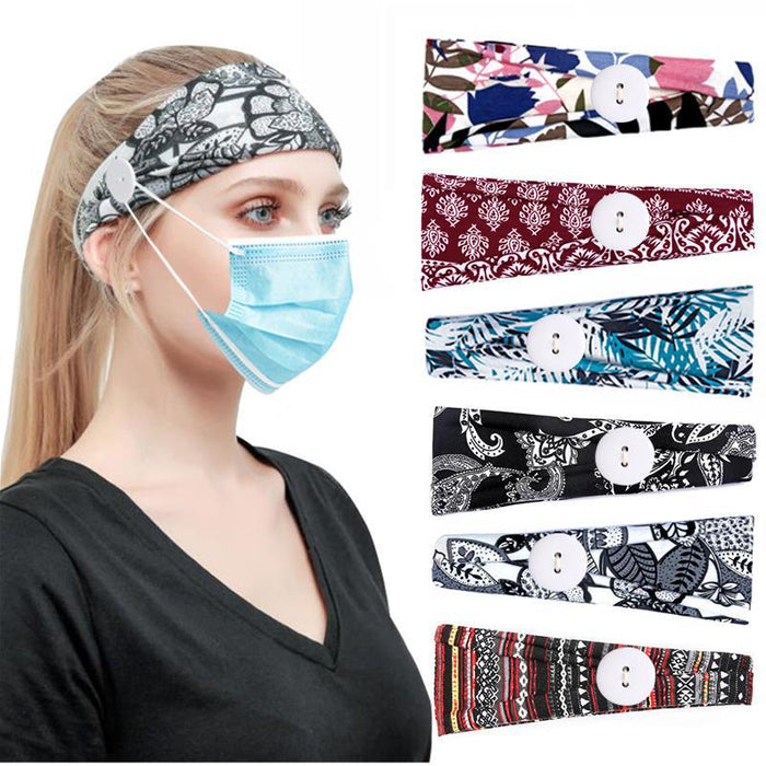 Wholesale ladies' button bandwidth mask to prevent the buttons of the buttons MOQ≥2 JDC-HD-KouX004