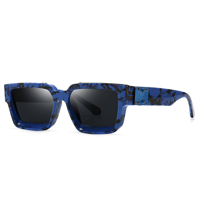 Wholesale sunglasses resin square frame JDC-SG-ChiC001