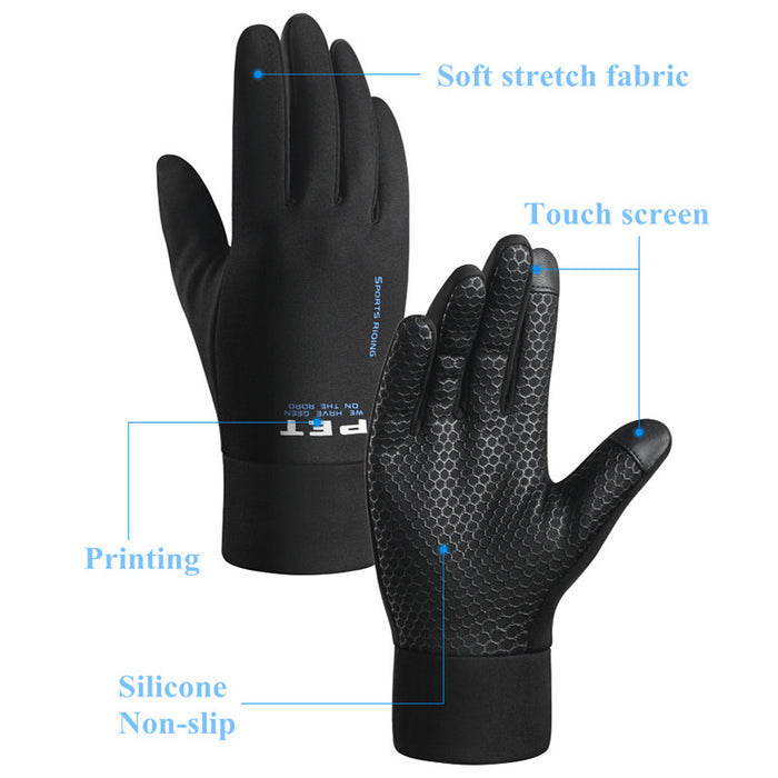 Wholesale Gloves Polyester Waterproof Anti-skid Warm Touch Screen JDC-GS-FanD003