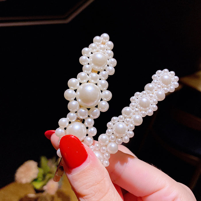 Wholesale hairpin pearl pearl drop MOQ≥2 JDC-HC-PuDou001