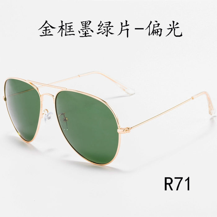 Wholesale polarized sunglasses unisex aviator metal glasses JDC-SG-TuN011