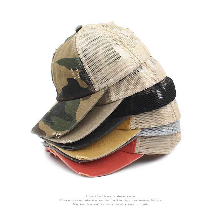 Jewelry WholesaleWholesale peaked cap washed and worn breathable sunscreen sun hat JDC-FH-JSYP020 Fashionhat 聚盛 %variant_option1% %variant_option2% %variant_option3%  Factory Price JoyasDeChina Joyas De China