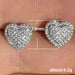 Jewelry WholesaleWholesale micro-inlaid zircon heart stud earrings JDC-ES-Caos013 Earrings 曹适 %variant_option1% %variant_option2% %variant_option3%  Factory Price JoyasDeChina Joyas De China