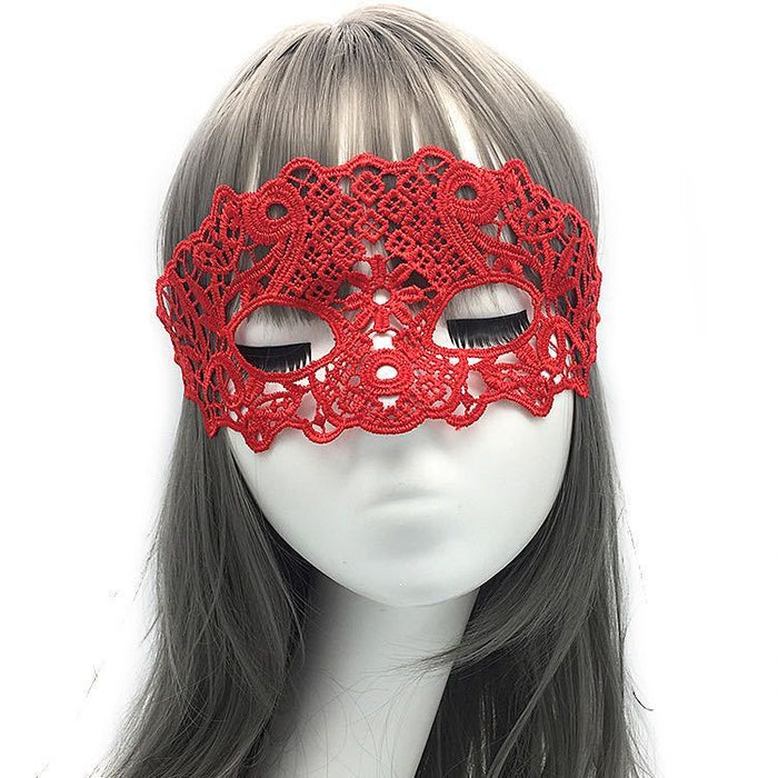 Máscara al por mayor de encaje Halloween Ball sexy Half Face Mask Mask Moq≥2 JDC-FM-Aoshun007