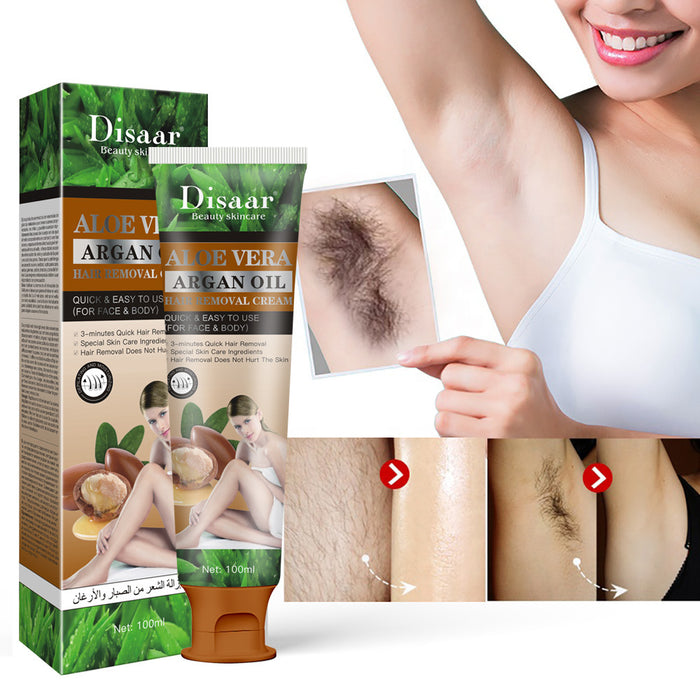 Jewelry WholesaleWholesale Aloe Vera Hair Removal Cream Underarm Thigh Arm Gentle Hair Removal Cream MOQ≥3 JDC-DM-HaiS002 Depilatory Cream 海昇 %variant_option1% %variant_option2% %variant_option3%  Factory Price JoyasDeChina Joyas De China