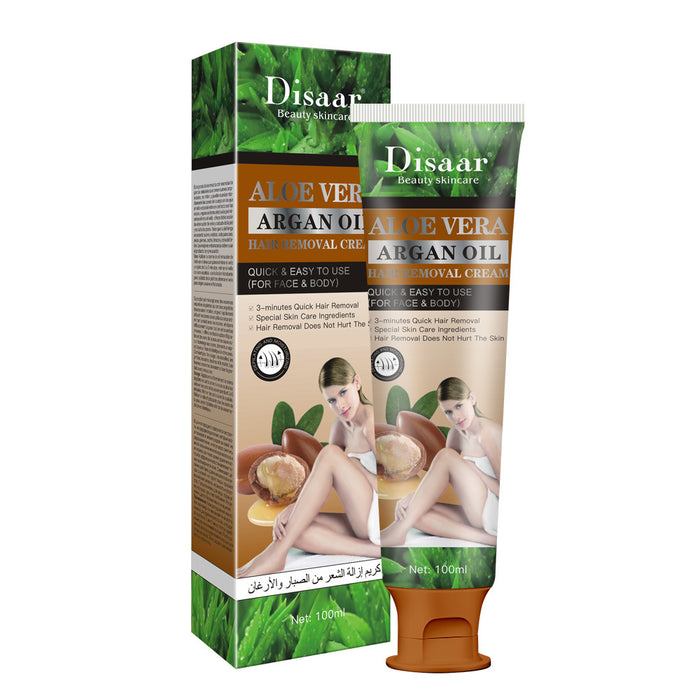 Wholesale Aloe Vera Hair Removal Cream Underarm Thigh Arm Gentle Hair Removal Cream MOQ≥3 JDC-DM-HaiS002