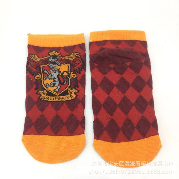 Wholesale Cartoon Surrounding Magic Academy Trend Breathable Sports Socks MOQ≥3 JDC-SK-MMan002