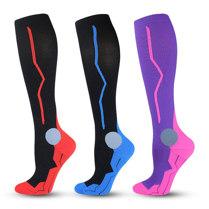 Wholesale long tube compression socks compression socks elastic calf socks terry sports compression socks JDC-SK-MeiKS001