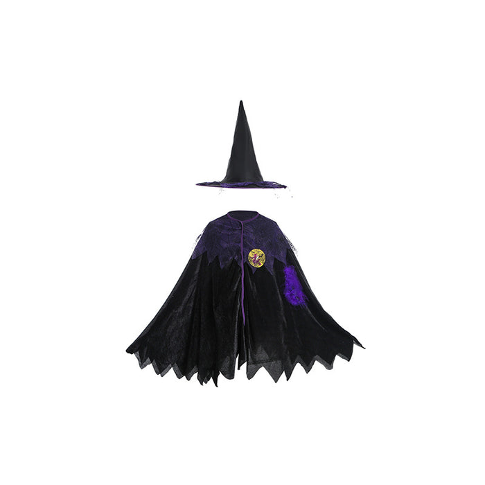 Wholesale Costume Children Witch Cape Halloween Cosplay MOQ≥3 JDC-CTS-AiM003