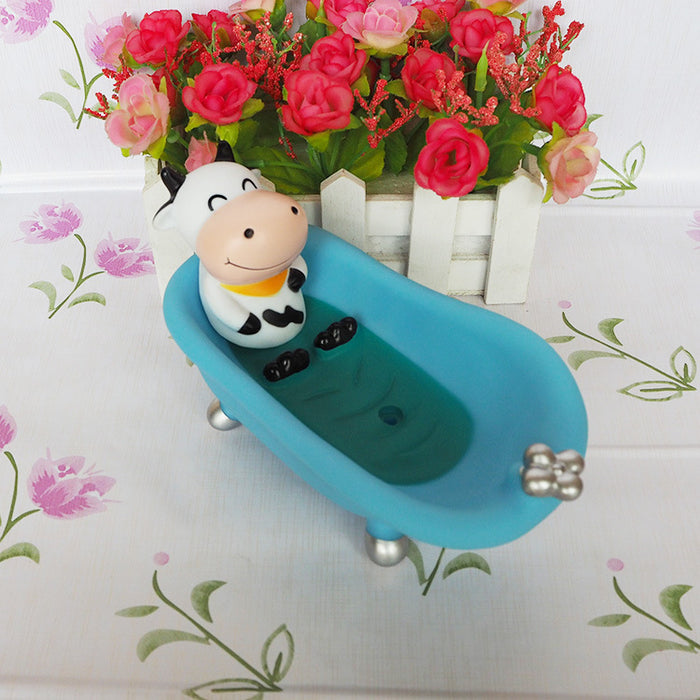 Platos de jabón de bañera de dibujos animados decorativos al por mayor (M) JDC-DCN-Jingh004